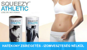 squeezy athletic HATÉKONY ZSÍRÉGETÉS izomveszteség nélkül