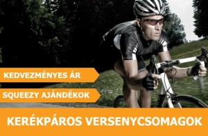 SQUEEZY kerékpáros versenycsomagok