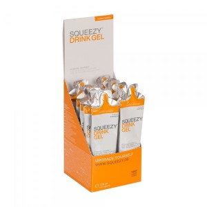 squeezy drink gel - energia gél vízzel málna