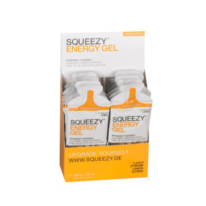 squeezy energy gel box open lemon